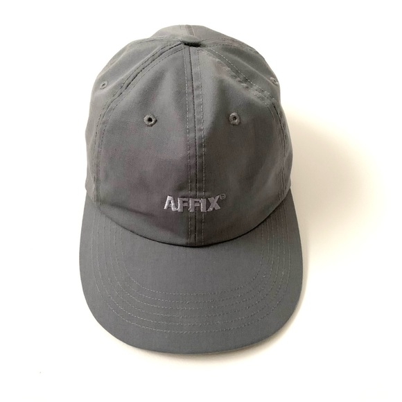 AFFIX Gray Hat Baseball Cap by New Utility (aka AFFXWRKS) - Picture 2 of 6